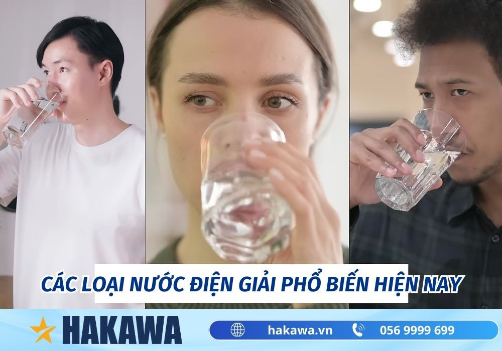 Nước điện giải là gì ? CÓ NÊN uống thay nước lọc không ? 8 Các loại nước điện giải phổ biến hiện nay
