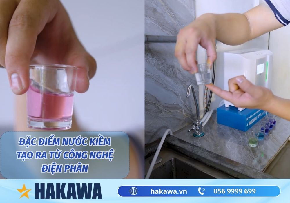 Điện phân nước là gì ? Công nghệ điện phân máy lọc nước kiềm 10 Đặc điểm nước ion kiềm từ máy lọc nước