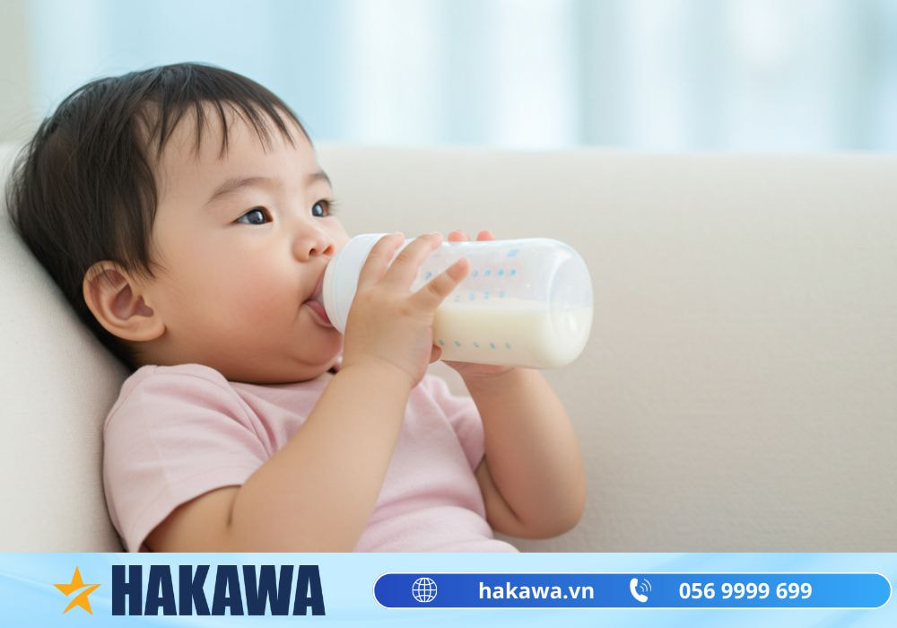 Nước ion kiềm trẻ em uống được không nên LƯU Ý điều gì khi dùng 19 em bé dưới 1 tuổi không nên dùng nước ion kiềm