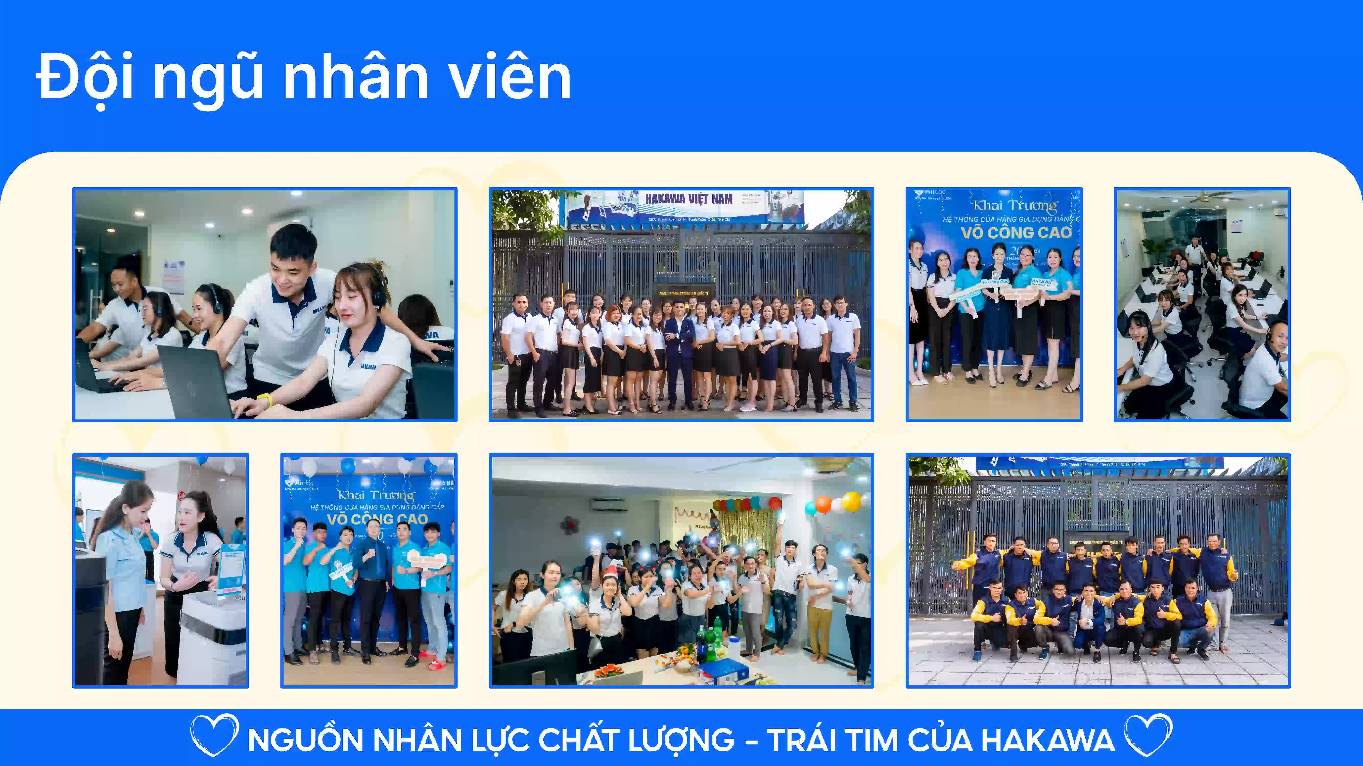 Giới thiệu 16 HAKAWA Việt Nam sở hữu đội ngũ nhân viên và kỹ thuật viên có chuyên môn cao