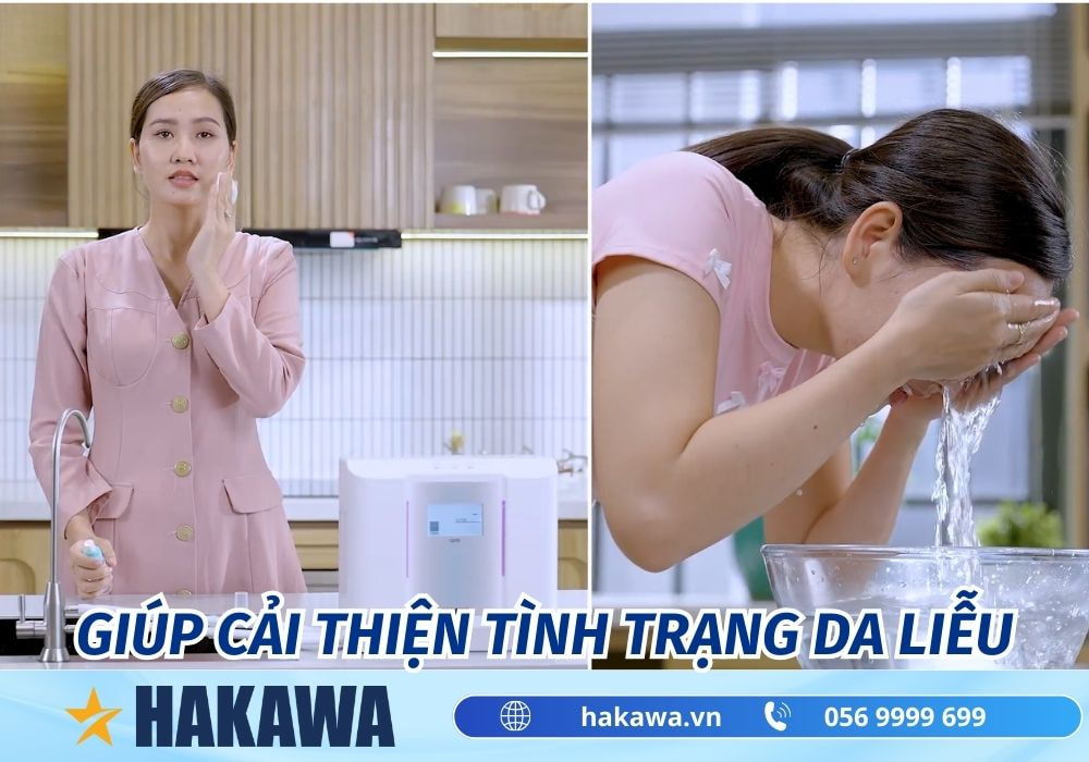 Nước ion kiềm pH 9.5 là gì? Lợi ích và cách sử dụng HIỆU QUẢ 21 Giúp làm dịu da