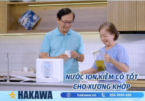Nước ion kiềm có tốt cho xương khớp
