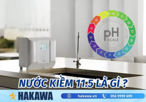 Nước kiềm 11-5 là gì ?