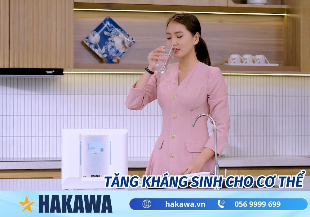 Nước ion kiềm pH 9.5 là gì? Lợi ích và cách sử dụng HIỆU QUẢ 23 Tăng kháng sinh cho cơ thể