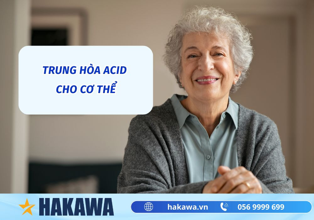 Nước ion kiềm cho người già và những điều cần LƯU Ý 8 Nước điện giải giúp trung hòa acid, duy trì nội môi