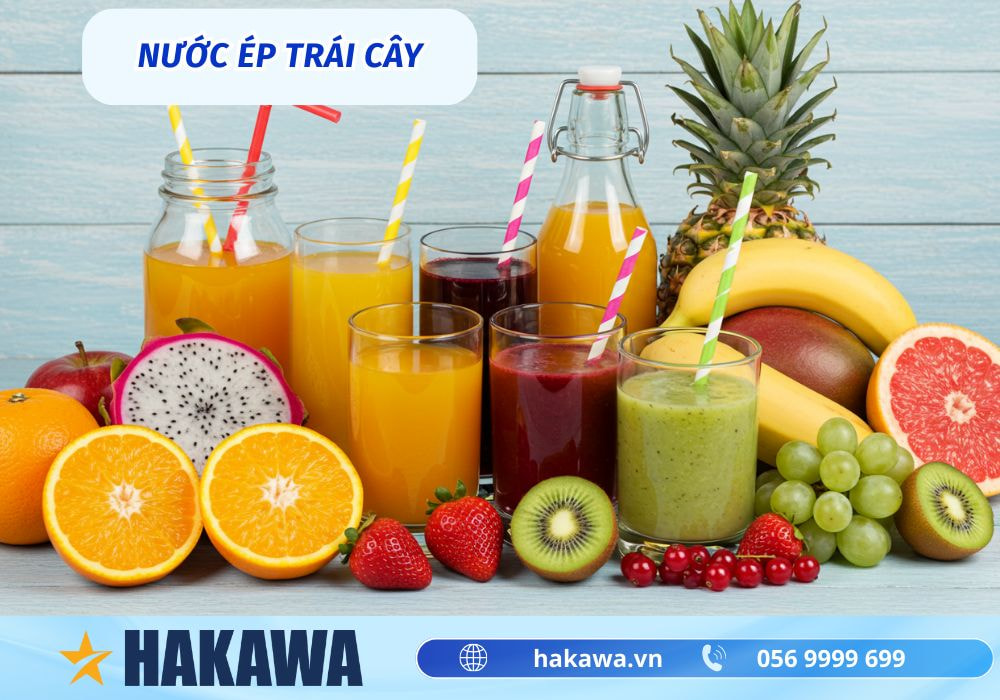 Uống nước gì để tạo môi trường kiềm và 7 lựa chọn TỐT NHẤT cho bạn 13 Uống nước ép trái cây tạo môi trường kiềm