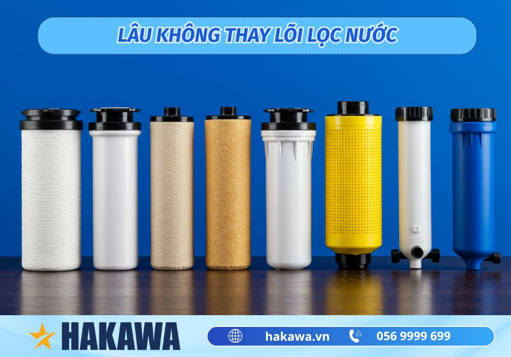 Máy lọc nước có váng trắng có sao không? Nên xử lý thế nào 10 Do lõi lọc lâu không được thay thế