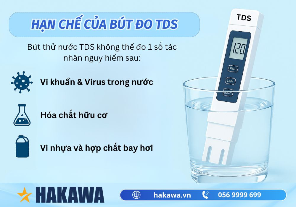 Bút thử nước là gì? Có nên sử dụng bút thử nước TDS không? 7 Hạn chế của bút đo TDS
