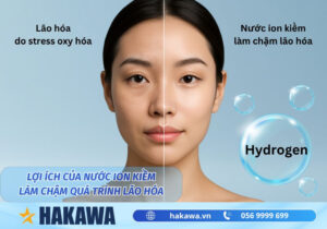 Nước ion kiềm giúp làm chậm lão hóa