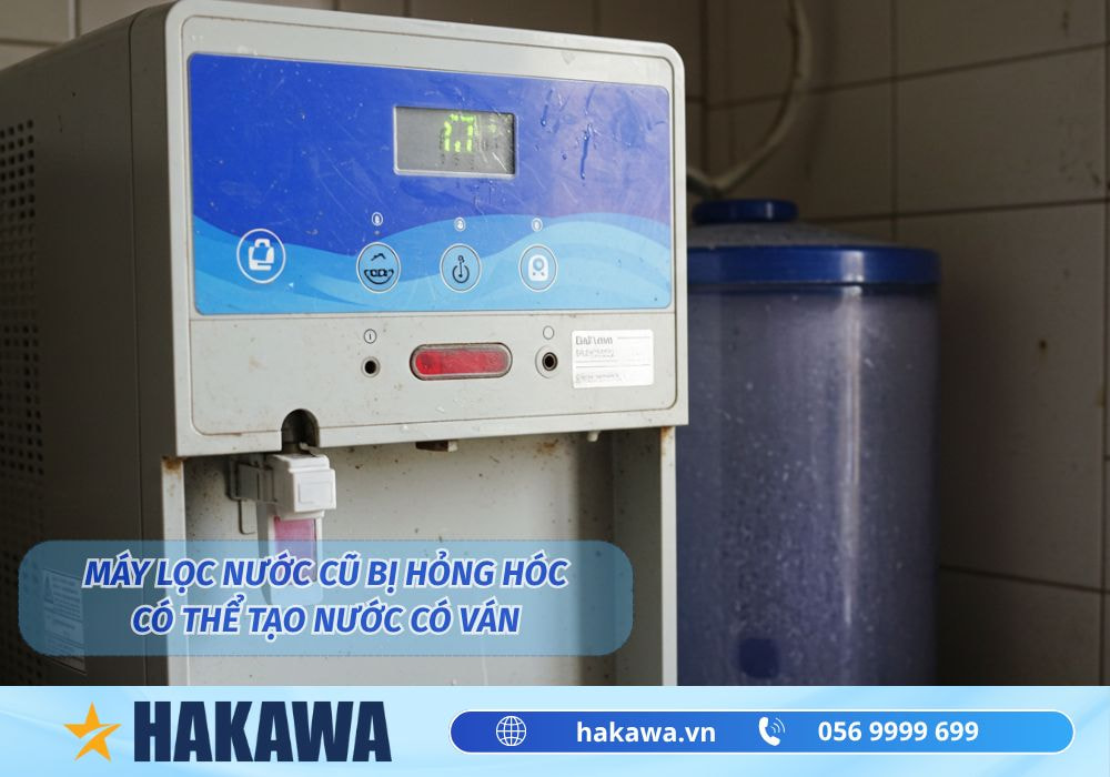 Máy lọc nước có váng trắng có sao không? Nên xử lý thế nào 9 Máy lọc nước cũ tạo nước có váng