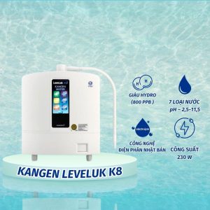 Máy lọc nước iON kiềm Kangen LeveLuk K8;