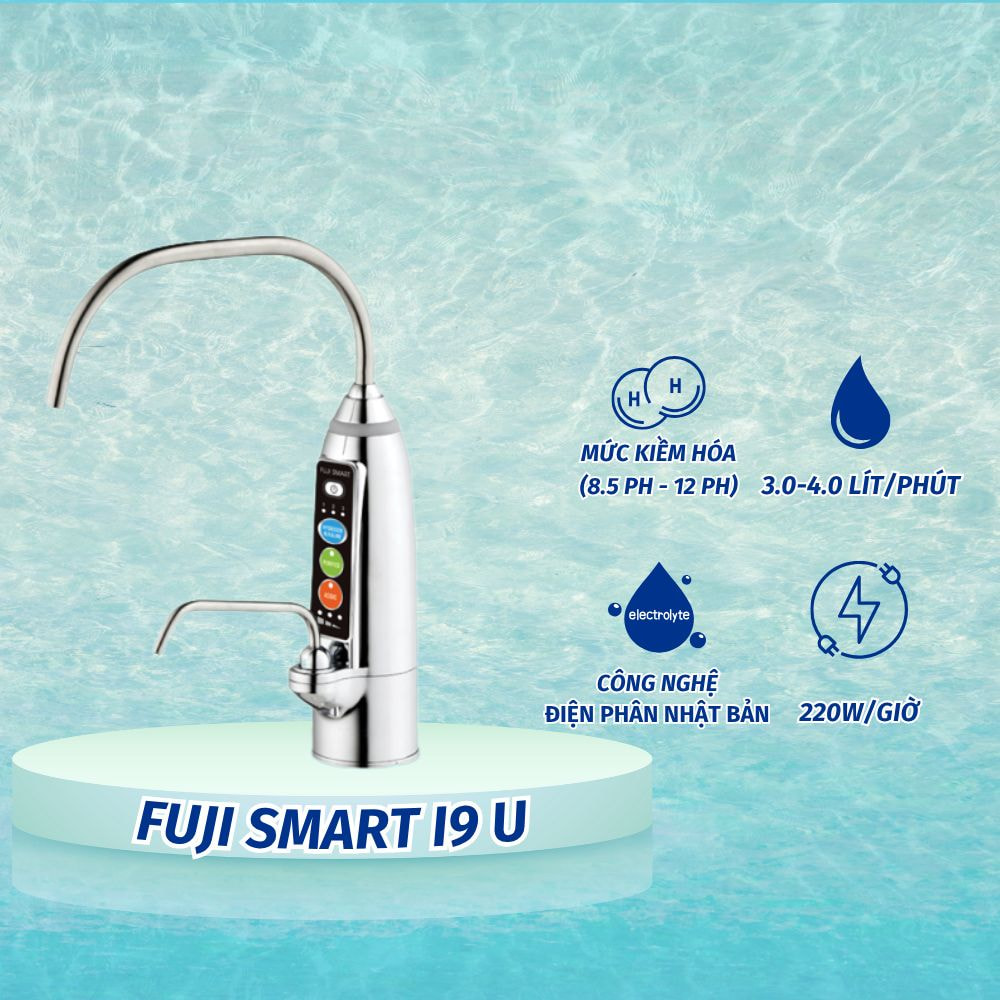 Máy lọc nước iON kiềm Fuji Smart i9 U