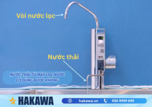 Nước thải từ máy lọc nước có dùng được không