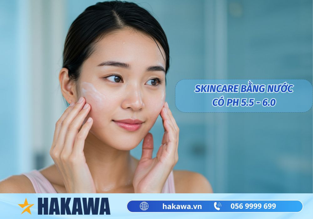 5 lợi ích của nước ion kiềm giúp làm chậm lão hóa HIỆU QUẢ 10 Skincare bằng nước có pH 5.5-6.0