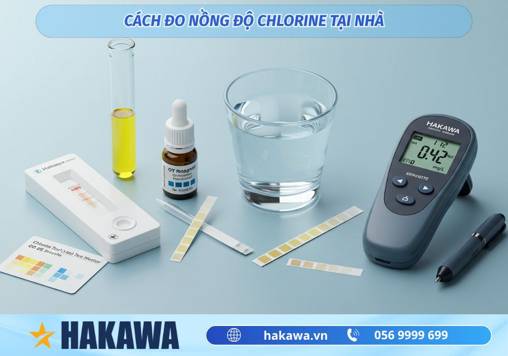 Clo là chất gì? Cách xử lý Clo dư trong nước an toàn tại nhà 13 Cách đo nồng độ Chlorine tại nhà