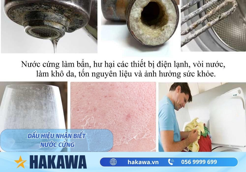 Nước cứng là gì ? Nguyên nhân và cách làm mềm loại nước này 8 Dấu hiệu nhận biết nước cứng