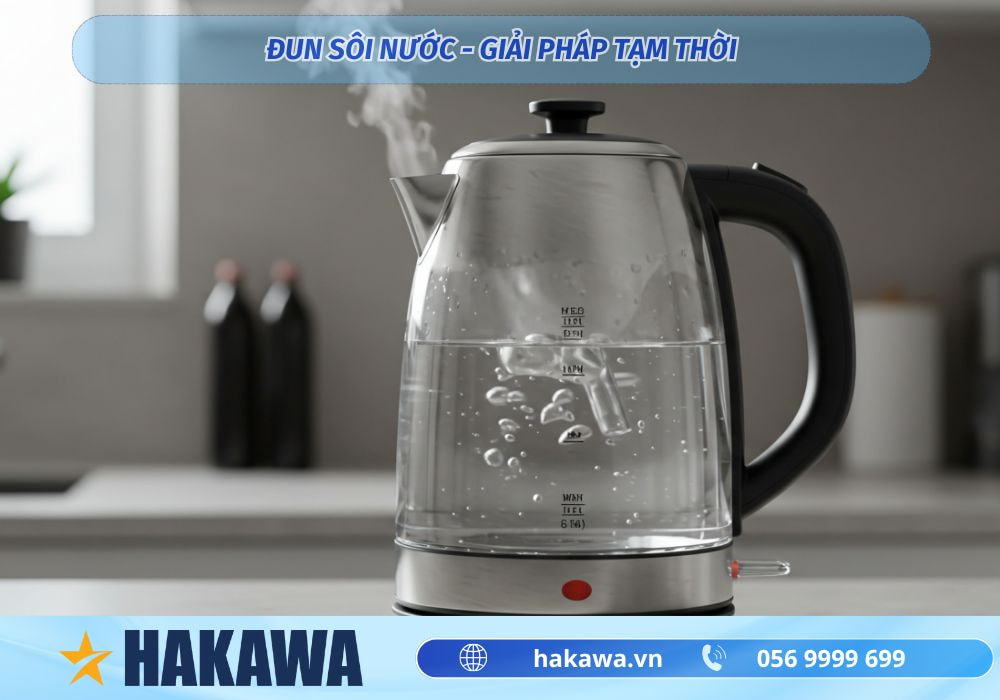 5 cách kiểm tra nước sạch tại nhà chính xác và dễ thực hiện 13 Đun sôi nước loại bỏ tạp chất