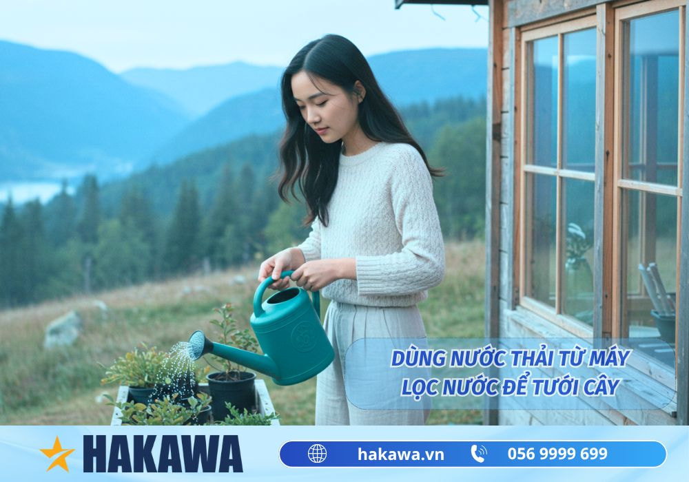 Nước thải từ máy lọc nước có dùng được không? Cách dùng hiệu quả 27 Nước thải từ máy lọc nước dùng để tưới cây