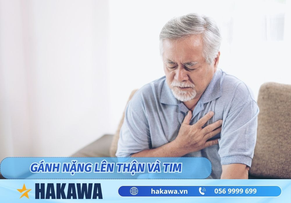 Sự thật nước ion kiềm pha muối chữa bách bệnh liệu có đúng? 5 Gánh nặng lên tim và thận