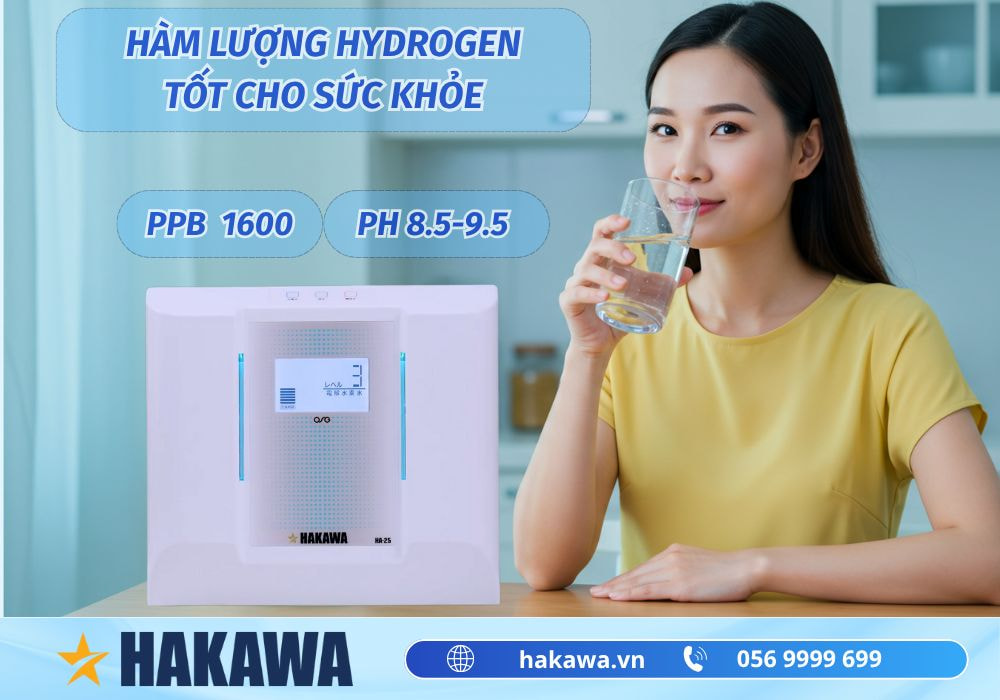 Hàm lượng hydrogen tốt cho sức khỏe và cách đo hiệu quả 6 Hàm lượng hydrogen tốt cho sức khỏe