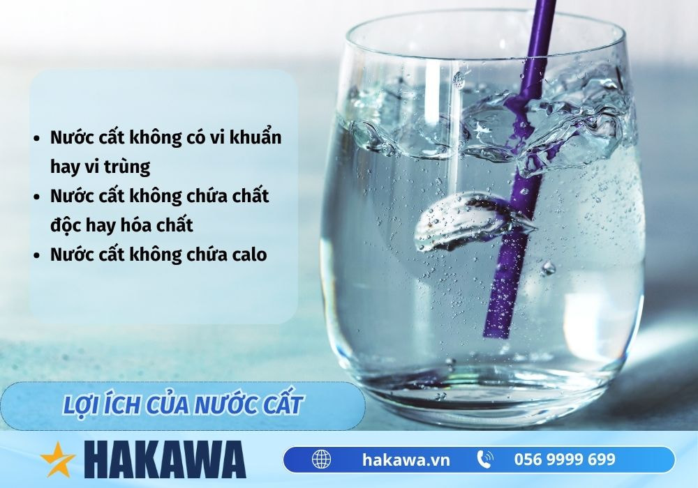 Nước cất là gì? Khác gì nước tinh khiết và nước đun sôi 8 Lợi ích của nước cất