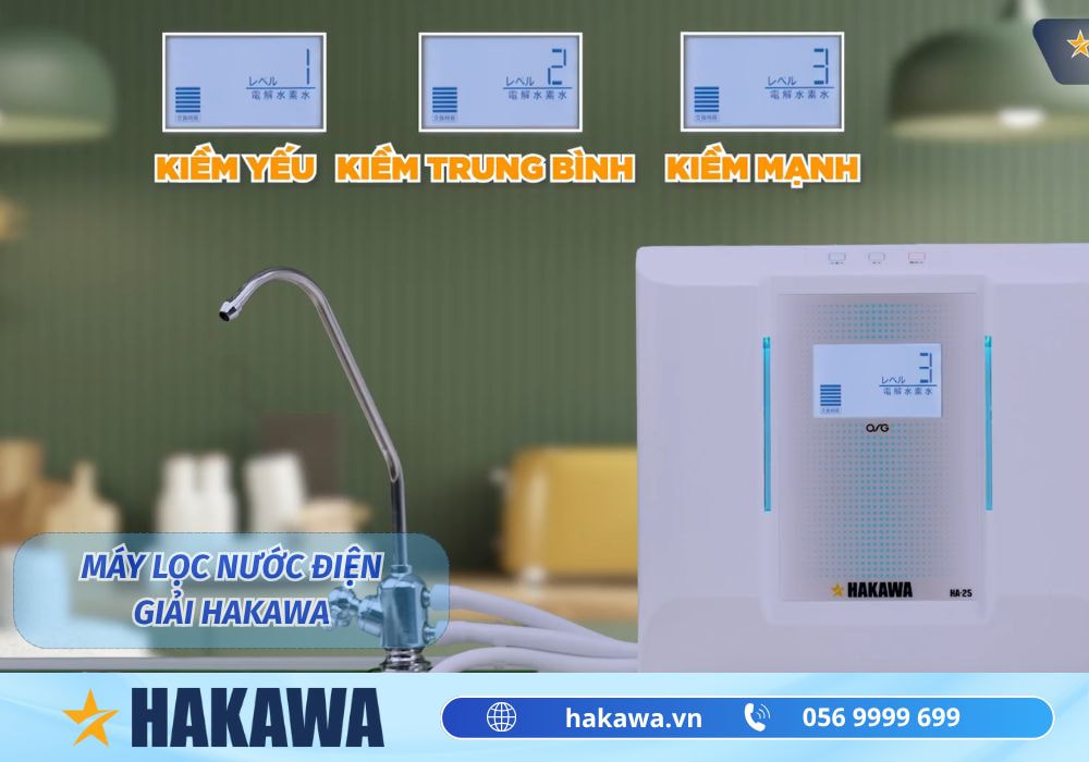 Clo là chất gì? Cách xử lý Clo dư trong nước an toàn tại nhà 14 Máy lọc nước điện giải ion kiềm Hakawa giúp lọc Clo