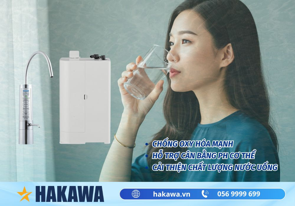Máy lọc nước iON kiềm Panasonic TK-AS500 3 Công dụng máy lọc nước điện giải ion kiềm Panasonic TK-AS500