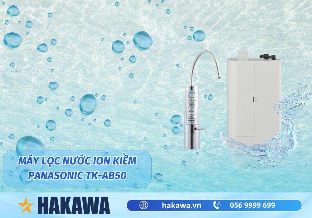 Máy lọc nước iON kiềm Panasonic TK-AB50 2 Máy lọc nước điện giải ion kiềm Panasonic TK-AB50