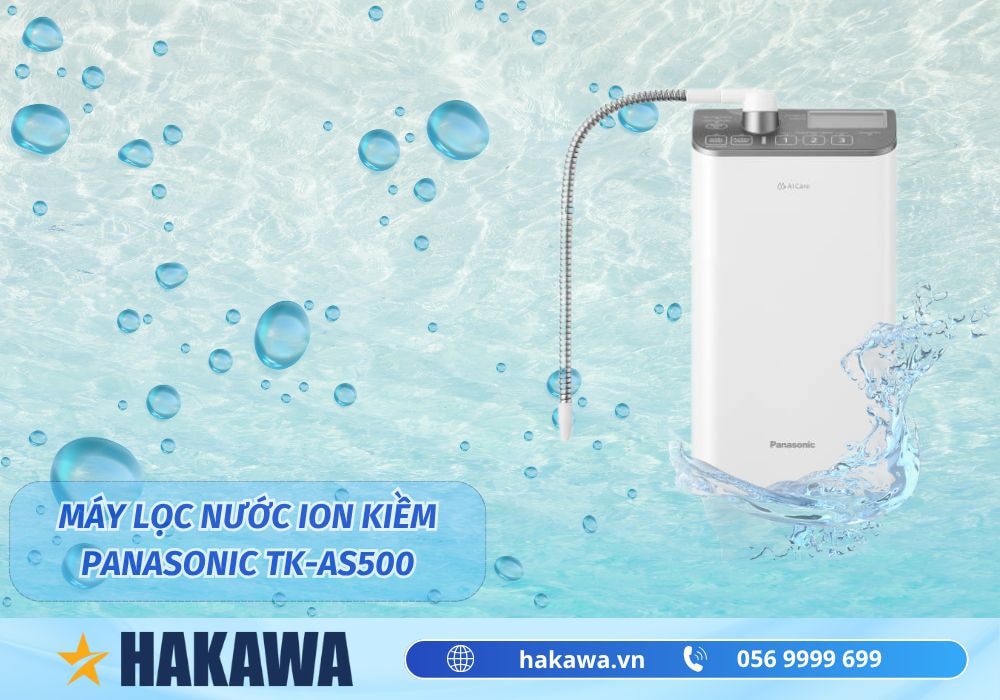 Máy lọc nước iON kiềm Panasonic TK-AS500 2 Máy lọc nước điện giải ion kiềm Panasonic TK-AS500