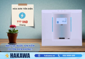 Máy lọc nước ion kiềm có tốn điện không