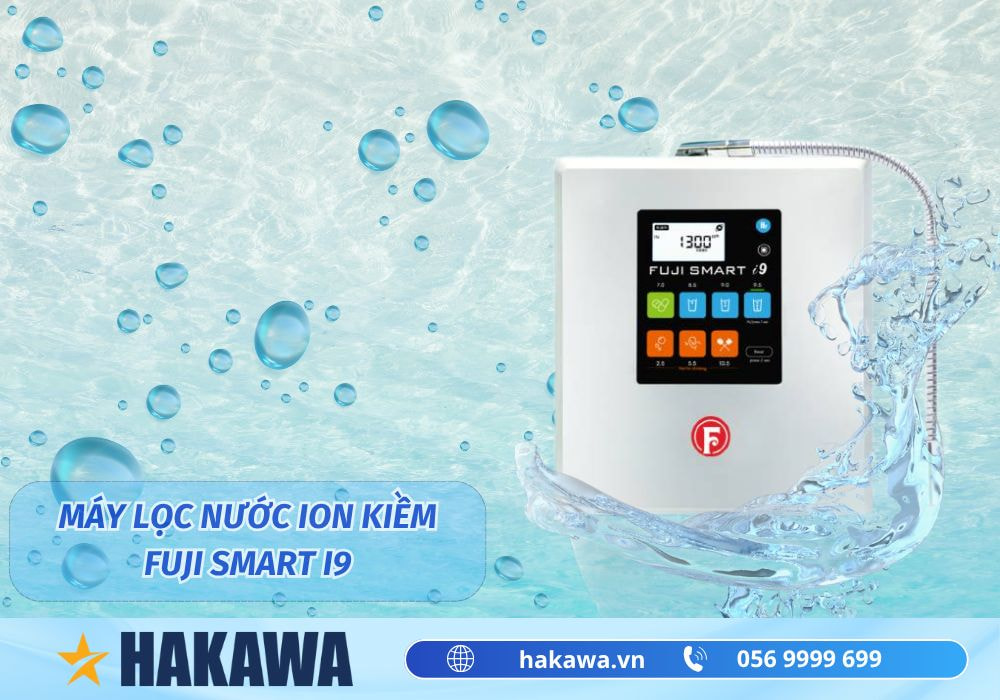 Máy lọc nước iON kiềm Fuji Smart i9 2 Máy lọc nước iON kiềm Fuji Smart i9