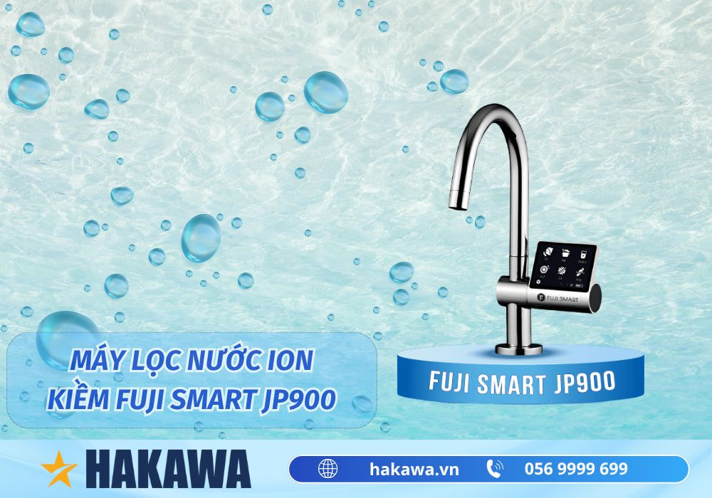 Máy lọc nước iON kiềm Fuji Smart JP900 2 Máy lọc nước iON kiềm Fuji Smart JP 900