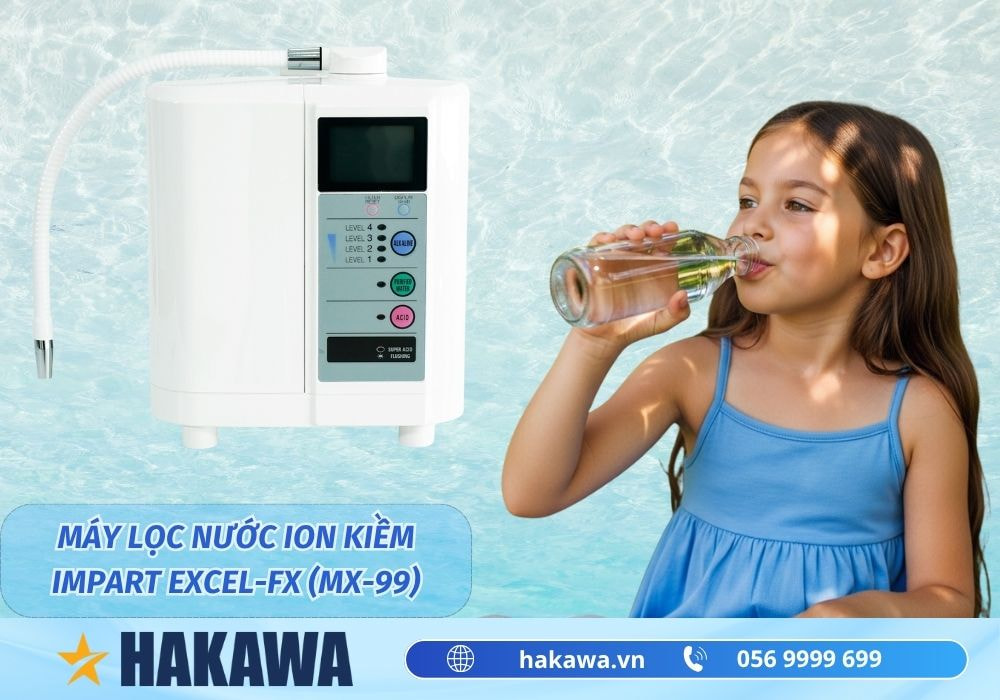 Máy lọc nước điện giải ion kiềm Impart Excel-FX (MX-99) 3 Máy lọc nước điện giải ion kiềm Impart Excel-FX (MX-99)