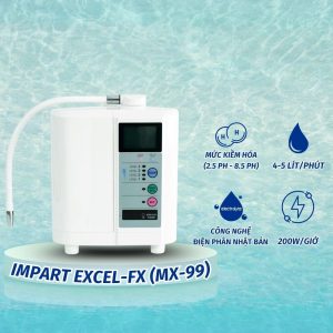 Máy lọc nước điện giải ion kiềm Impart Excel-FX (MX-99)