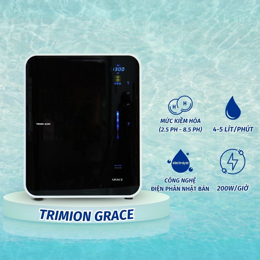 Máy lọc nước ion kiềm trimion grace