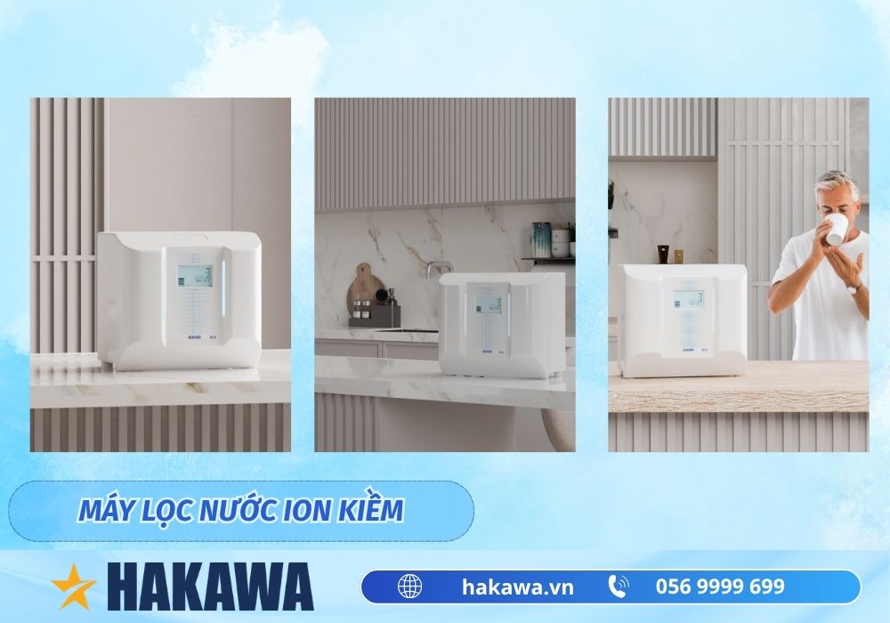 máy lọc nước ion kiềm cho nhà bếp