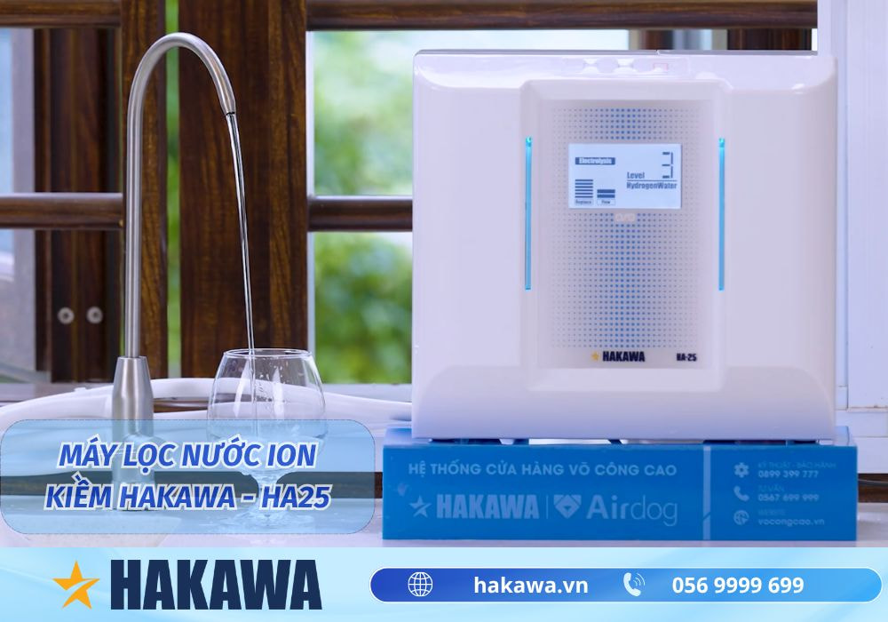 5 cách kiểm tra nước sạch tại nhà chính xác và dễ thực hiện 14 Máy lọc nước ion kiềm Hakawa HA2