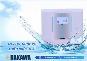 Máy lọc nước ra nhiều nước thải