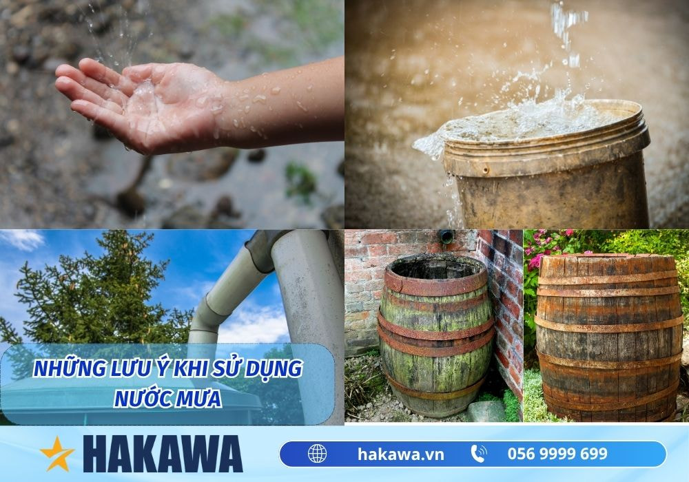 Nước mưa có sạch không ? Cách xử lý sử dụng an toàn 5 Những lưu ý khi sử dụng nước mưa