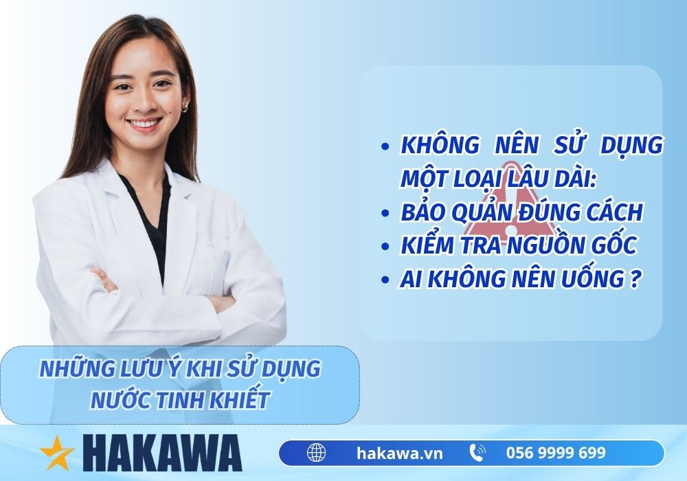 Nước tinh khiết là gì ? 9+ Lợi ích cho sức khỏe của bạn 14 Những lưu ý khi sử dụng nước tinh khiết mà bác sĩ khuyên răng