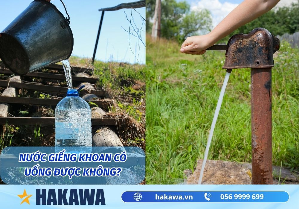 Nước giếng khoan có sạch không ? Có uống được không ? 9 Nước giếng khoan có uống được không ?