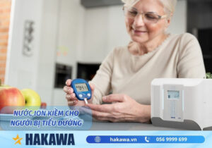 Nước ion kiềm cho người bị tiểu đường