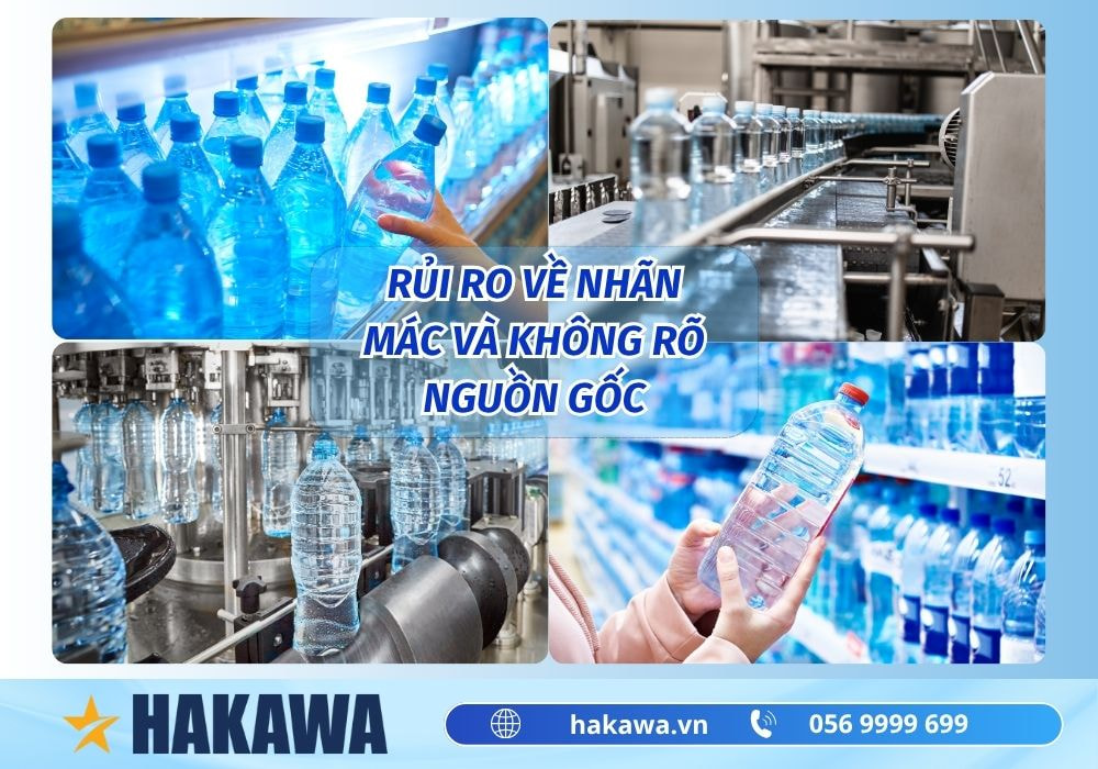 Nước ion kiềm đóng chai có THỰC SỰ tốt không ? 13 Nước ion kiềm đóng chai không rõ nguồn gốc