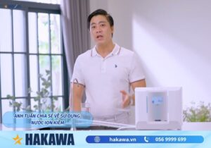 Anh Tuấn chia sẻ về nước ion kiềm cho gym