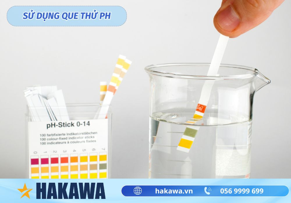 5 cách đo độ pH của nước ĐƠN GIẢN hiệu quả tại nhà 12 Sử dụng que thử pH