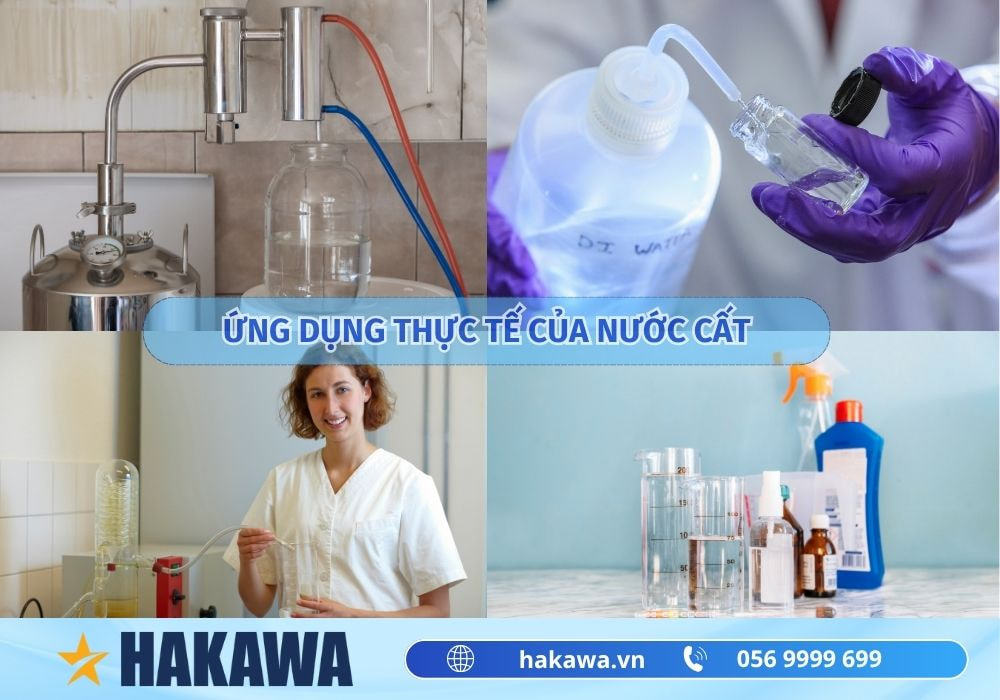 Nước cất là gì? Khác gì nước tinh khiết và nước đun sôi 9 Ứng dụng thực tế của nước cất