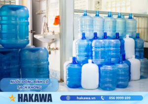 Nước đóng bình có sạch không