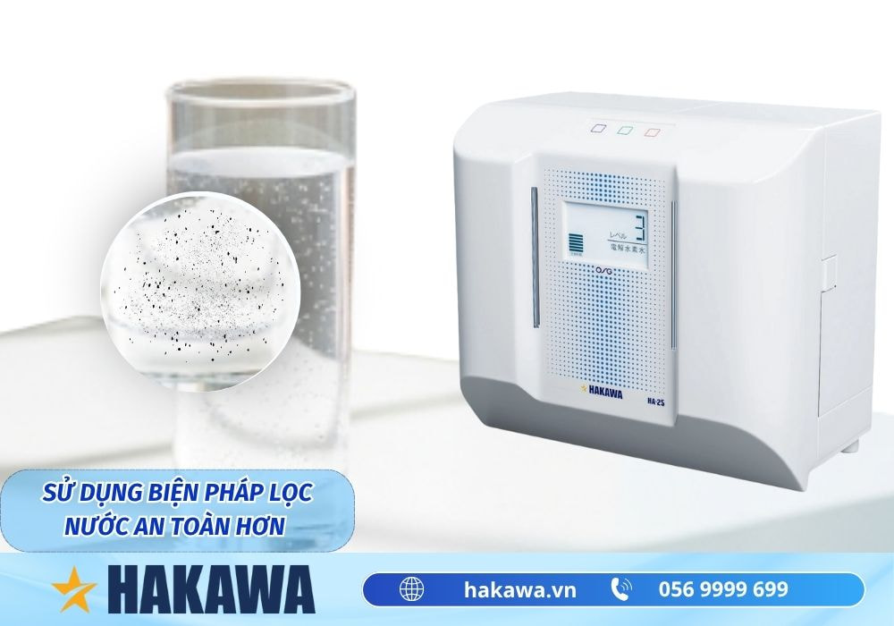 Hướng dẫn cách lọc nước bằng than và cát 6 Sử dụng biện pháp lọc nước an toàn hơn