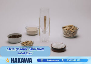 Cách lọc nước bằng than hoạt tính