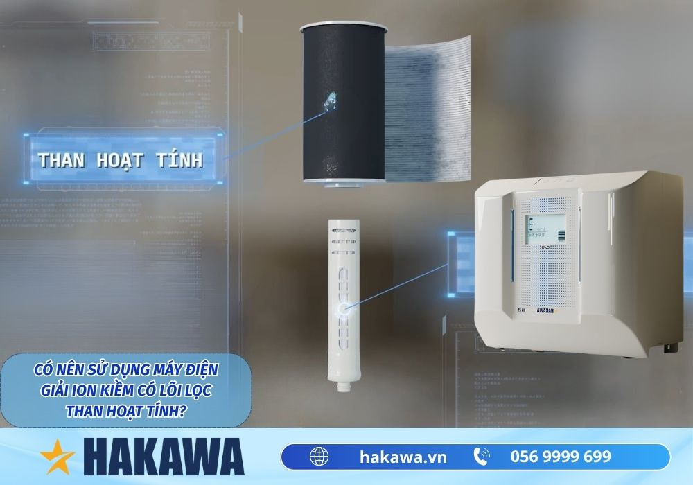 Hướng dẫn cách lọc nước bằng than hoạt tính 8 Có nên sử dụng máy điện giải có lõi lọc than hoạt tính không ?